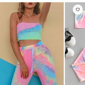 SOLD Tie Dye Set